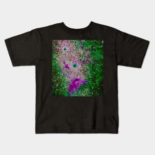 Black Panther Art - Glowing Edges 173 Kids T-Shirt